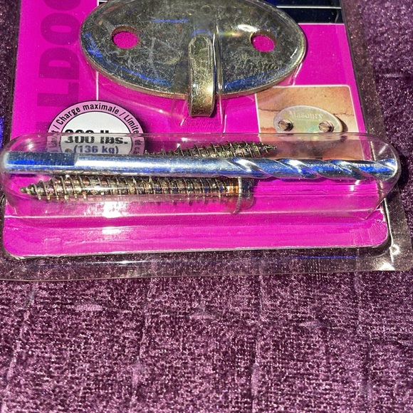 New Masonry Picture Hanger with drill bit and screws holds 300lbs PH-97 171043 - Picture 7 of 9